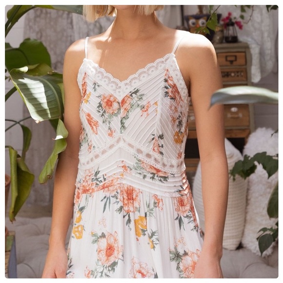 A Summer’s Delight in Florals Woven Dress - Picture 3 of 13